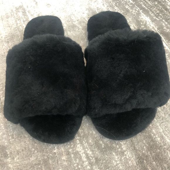 Slip on open toe slippers - Picture 2 of 4